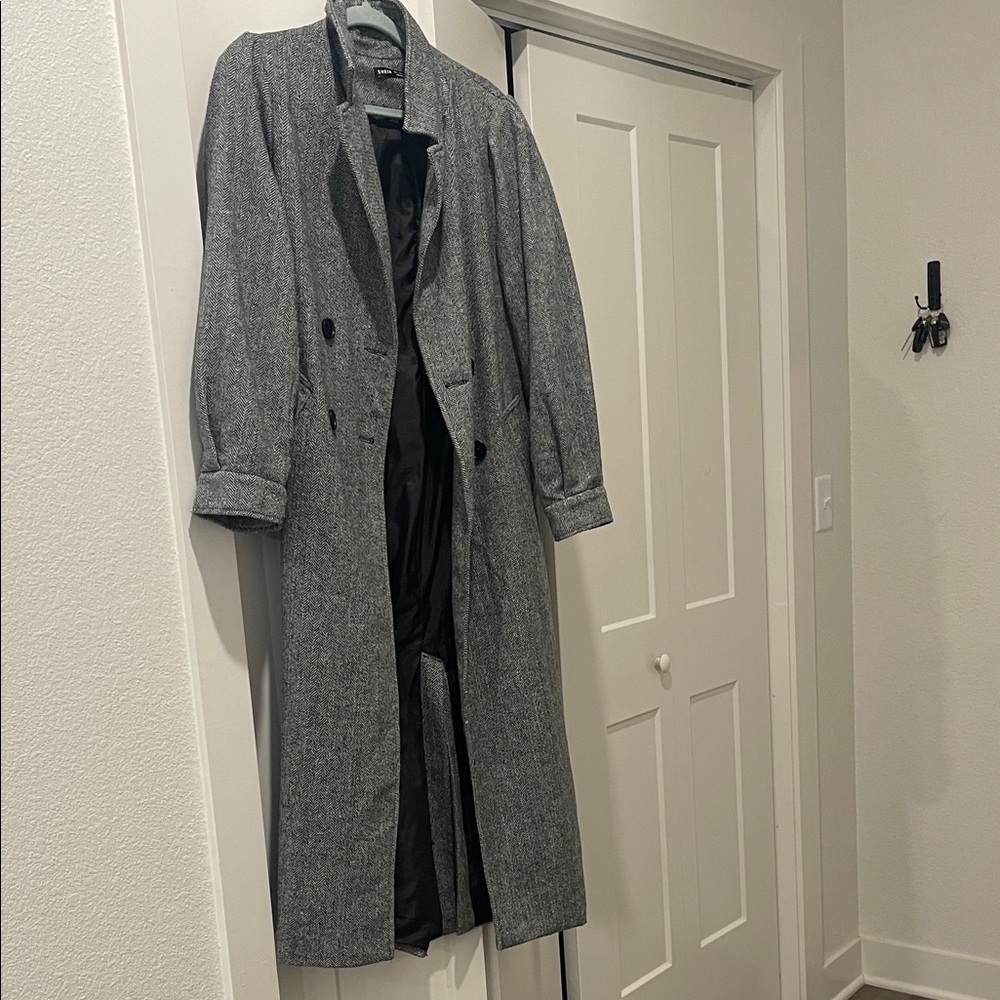 Shein Herringbone Patterned Jacket - image 1